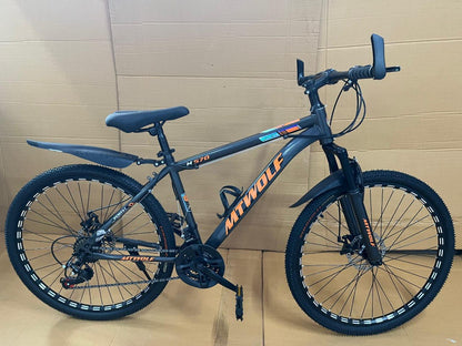 mt wolf cycle 21 gear dual disk break front shockup