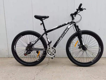 26 inch avia triple rim dual disk break frotn shockup front black shockup