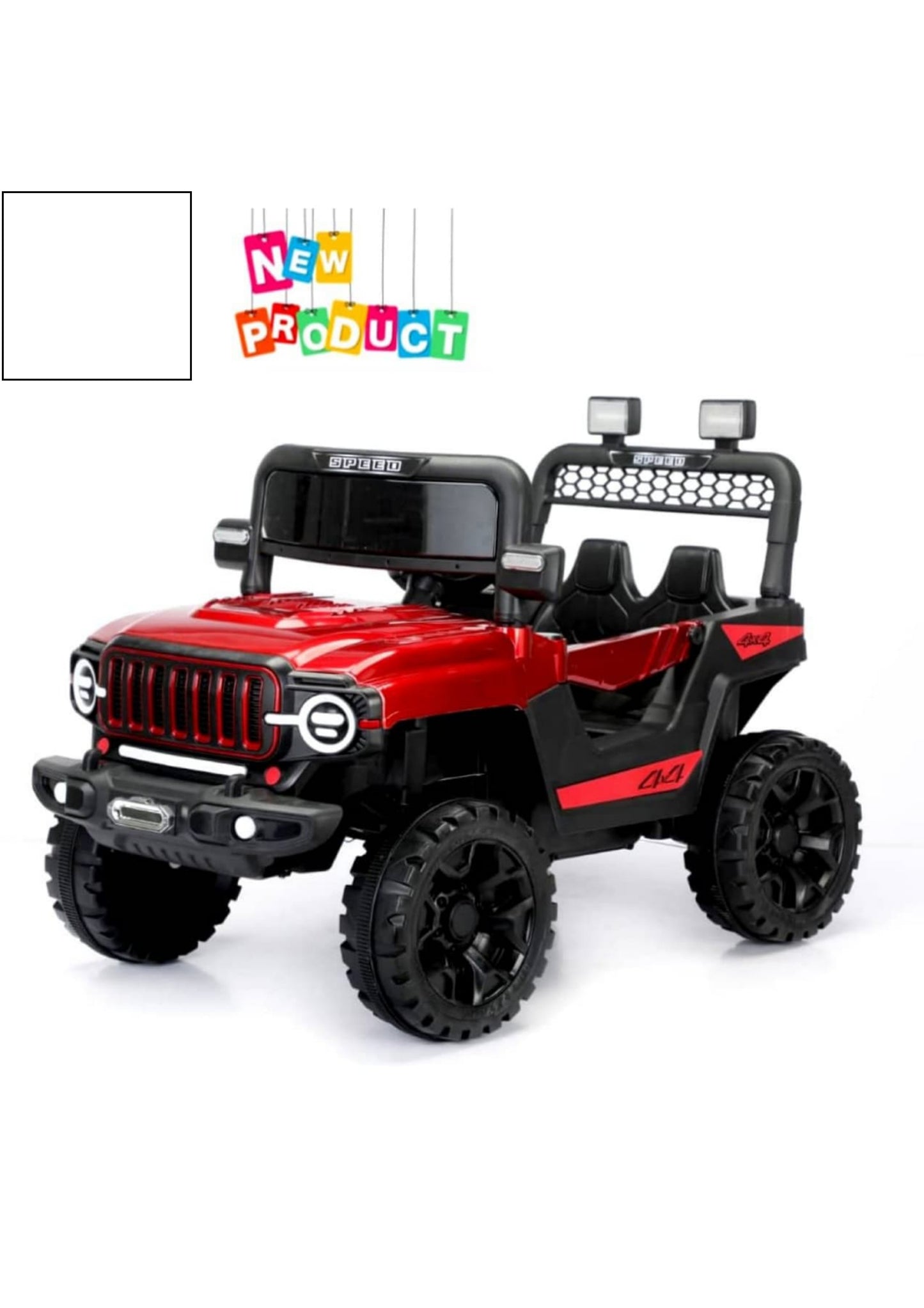 bh 5588 p jeep 4 by 4 red