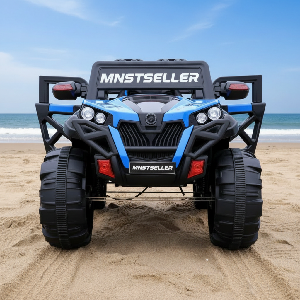 2 Battery Rides BQ2188 4X4 – 5 Motors – 12v Battery Operated Ride on Jeep with Swing ...