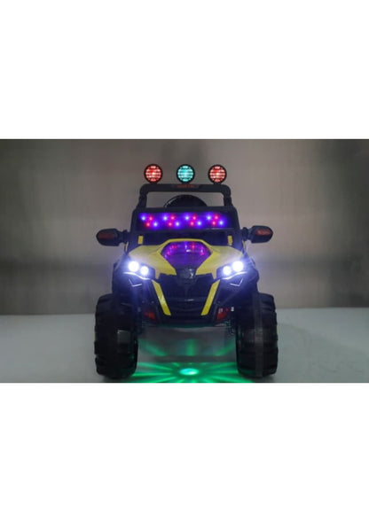 bq 2188 jeep 4 by 4 red yellow white