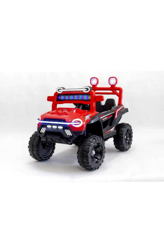 cl 901 jeep 4 by 4 red blue white