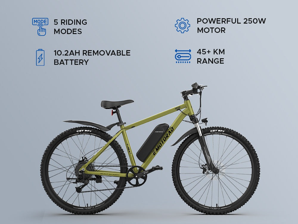Emotorad T-Rex+ V3 ELECTRIC CYCLE MNSTSELLER GREENISH wholesale market