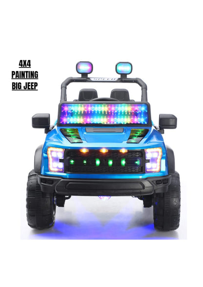 hf 901 p jeep 4 by 4 red black blue