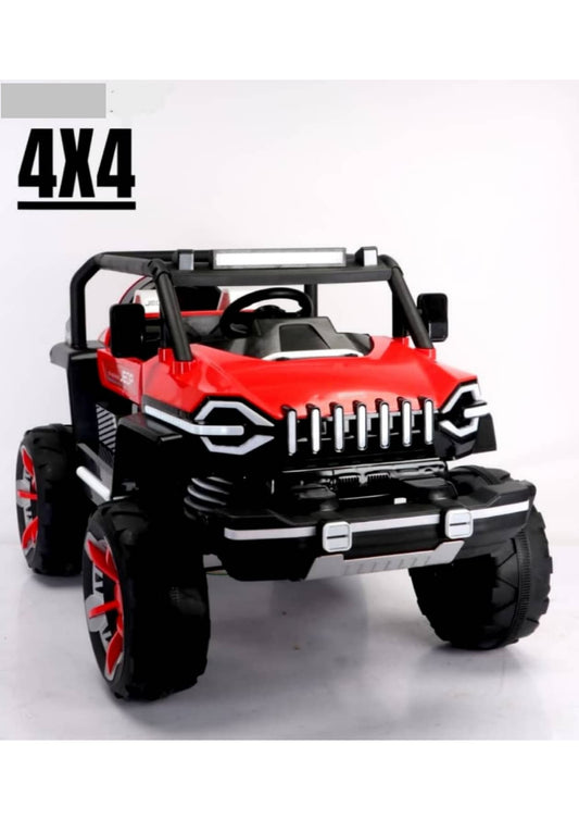 hzbb 666 jeep 4 by 4 red white