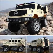 MERCEDES VOITURE BIG POLICE POMPIERS ARMY 4X4 ELECTRIC 24V