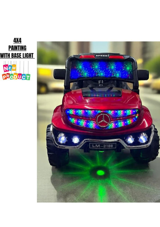 jm 2188 pm jeep 4 by 4 red