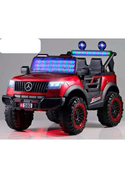 pkq 590 mercedes 4 by 4 red