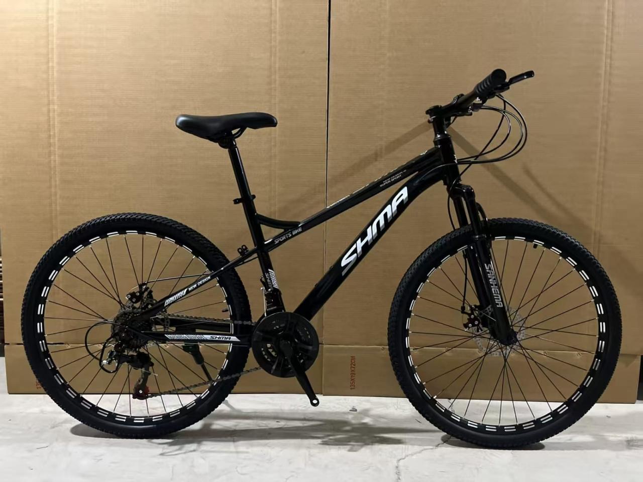 shma cycle  lower frame unisex 26 inch 21 gear dual disk break front shockup inner cable