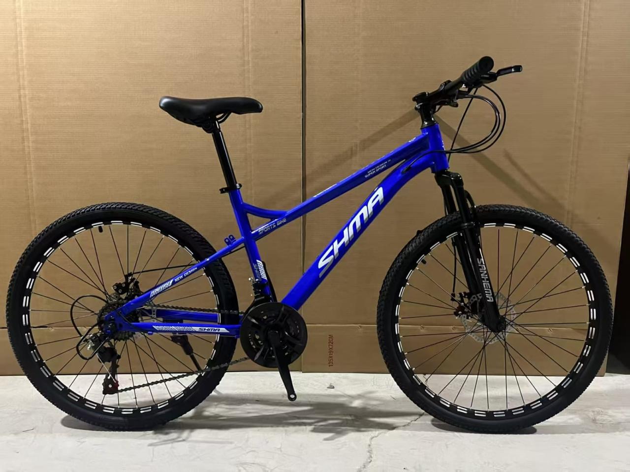 shma cycle  lower frame unisex 26 inch 21 gear dual disk break front shockup inner cable