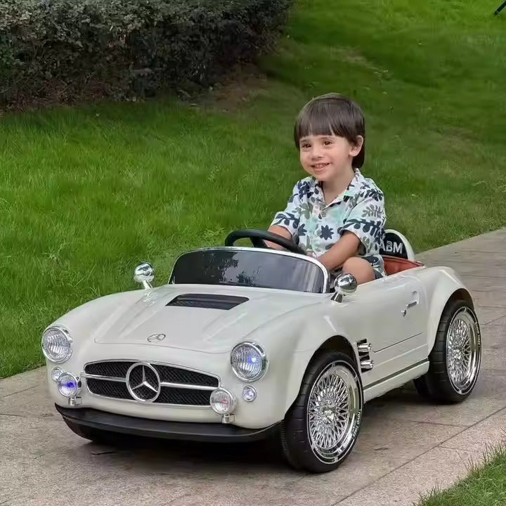 Vintage Mercedez Benz Ride On Sports Car 24v Mercedes-Benz 300 SL kids chargable ride on car