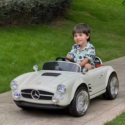 Vintage Mercedez Benz Ride On Sports Car 24v Mercedes-Benz 300 SL kids chargable ride on car